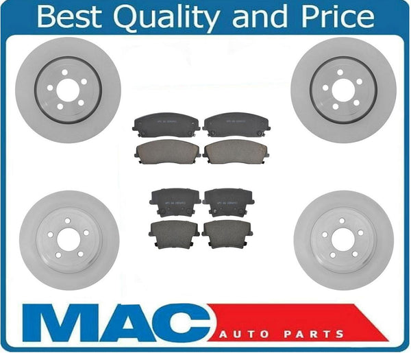 05-17 Chrys 300 AWD ALL WHEEL DRIVE 2.7L 3.5L 5.7L 3.6L 345MM Frt Brake Pads 6Pc