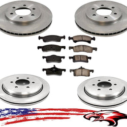 Pastillas de freno delanteras y traseras para Ford Expedition y Lincoln Navigator 03-06