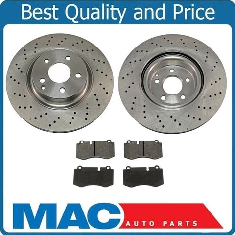 Disc Brake Rotor-Prem E Coated Front Auto Mac 530067 With CD1223 Ceramic Pads