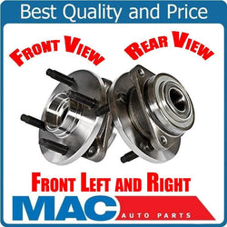 05-10 Cobalt NO ABS 4 Studs No ABS 2 FRONT Wheel Bearing Axle Hubs 1Pr 100% New