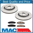 Fits 2005-2007 Ford Freestyle Front Brake Rotors & Ceramic Pads