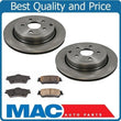 Disc Brake Brake Rotor Rear With Ceramic Pads 11-17 Caoprice 08-09 G8 GT 6.0L