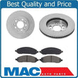 2004 - 2007 Mercury Monterey Ford Freestar (2) Rotores y pastillas de freno delantero