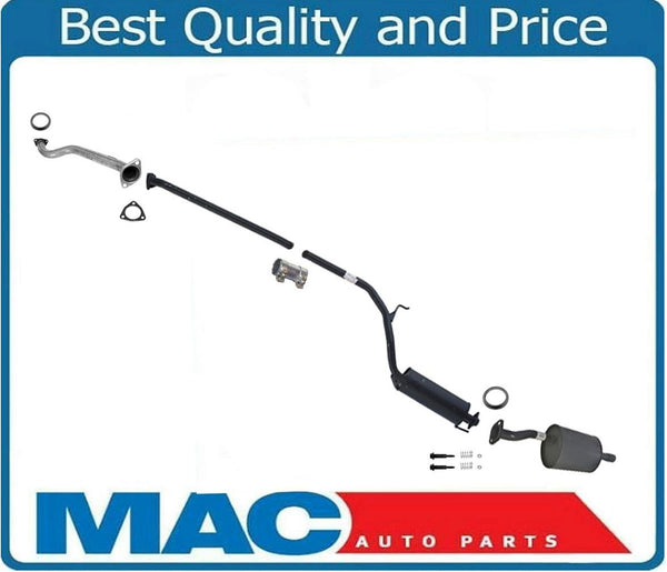 After Converter Exhaust System for 06-11 Civic DX LX Coupe Automatic Trans