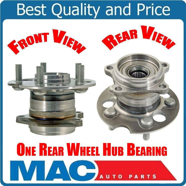 Rear Wheel Bearing & Hub Assembly Fits 07-10 Sienna All Wheel Drive REAR