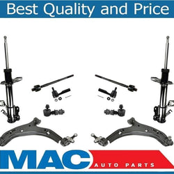 Front Struts Control Arms Tie Rods & Sway Bar Links for Nissan Sentra 1.8L 02-06
