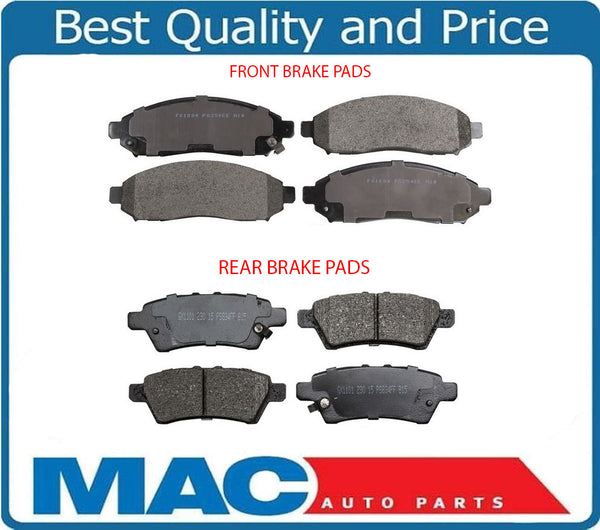 Front & Rear Ceramic Brake Pads for Nissan Pathfinder 2005-2008