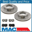 For LATE 2003 Tundra Front Brake Rotors & Ceramic Pads With Caliper Code 13WL