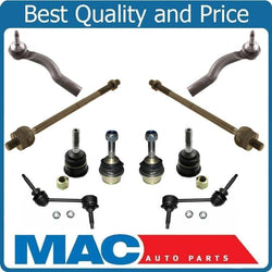 For 03-05 Ford Crown Victoria Ball Joints Tie Rods Sway Bar Links 10PC Chassis
