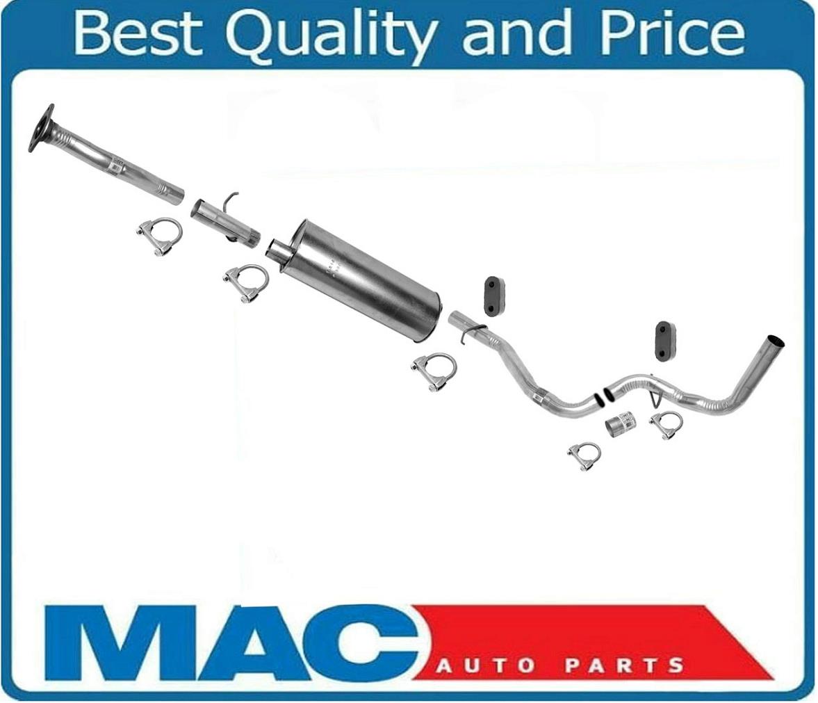 94-95 Silverado 4.3L 5.0L 5.7L 131 pulgadas W/B sistema de escape silenciador bajo 8500LB