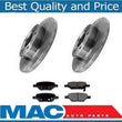 Fits for 2008-2009 GM HHR 5 Stud Rear Disc Brake Rotors & Brake Pads