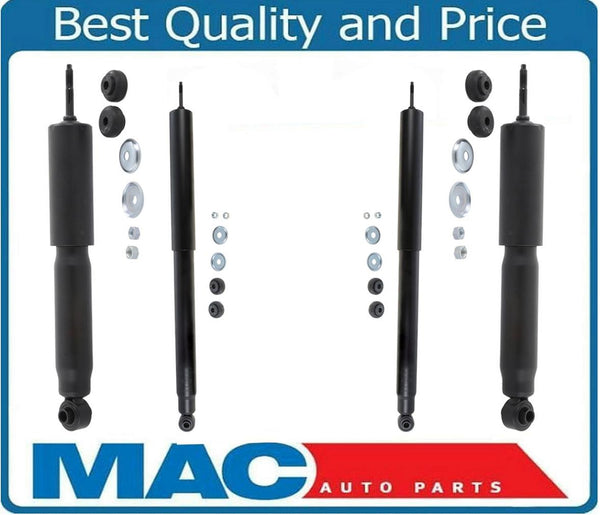 For 1997-2003 Ford F150 Four Wheel Drive 4x4 (4) Front and Rear Shock Absorbers