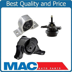 Engine Mount 3pc Kit for Honda Civic 1.7L DX EX LX w Automatc Transmission 01-05