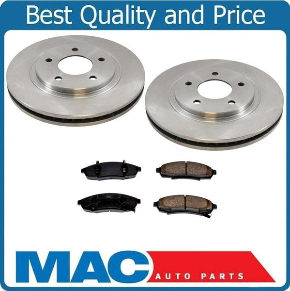 Rotores de freno de disco delantero con pastillas de cerámica CD376 95-99 Monte Carlo