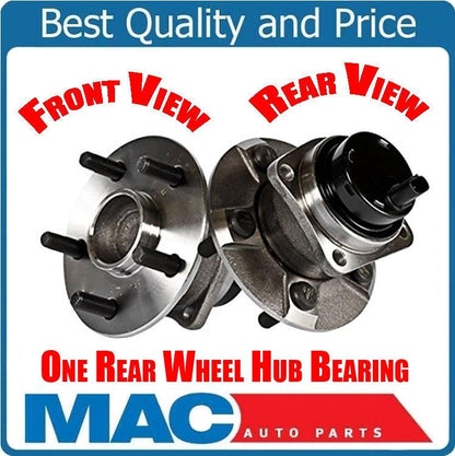 (1) REAR WHEEL BEARING AND HUB ASSEMBLY Fits 04-2009 Prius Rear All