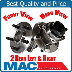 (2) REAR WHEEL BEARING AND HUB ASSEMBLY Fits 04-2009 Prius Rear 100% All New