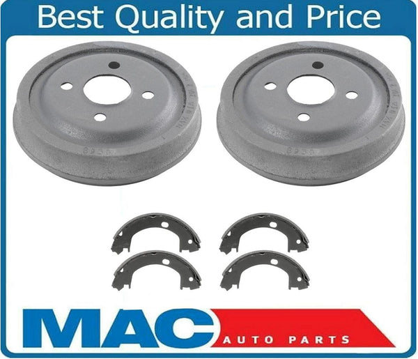 For 1995-1997 Neon 4 Stud Rear Brake Drum Drums & Shoes