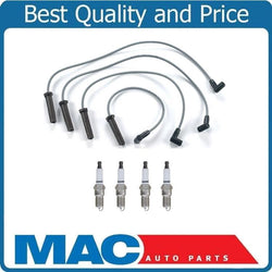 for 98-02 Chevrolet Cavalier Ignition Wires Platinum Spark Plugs Kit