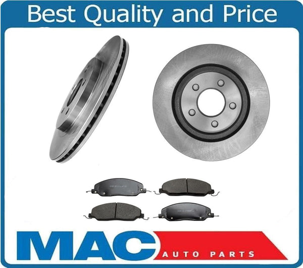 Rear Brake Rotors & Ceramic Brake Pads for Ford Mustang & Mustang GT 2005-2010