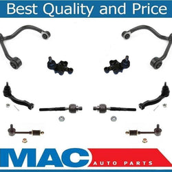 Upper Control Arm W/ Ball Joint + Tie Rods 2003-2004 Sorento 10PC Suspension Kit