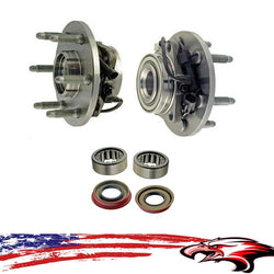 Cojinetes de buje delantero Cojinetes y sellos traseros GM 99-07 6 ​​Stud Silverado 1500 4X4 ABS