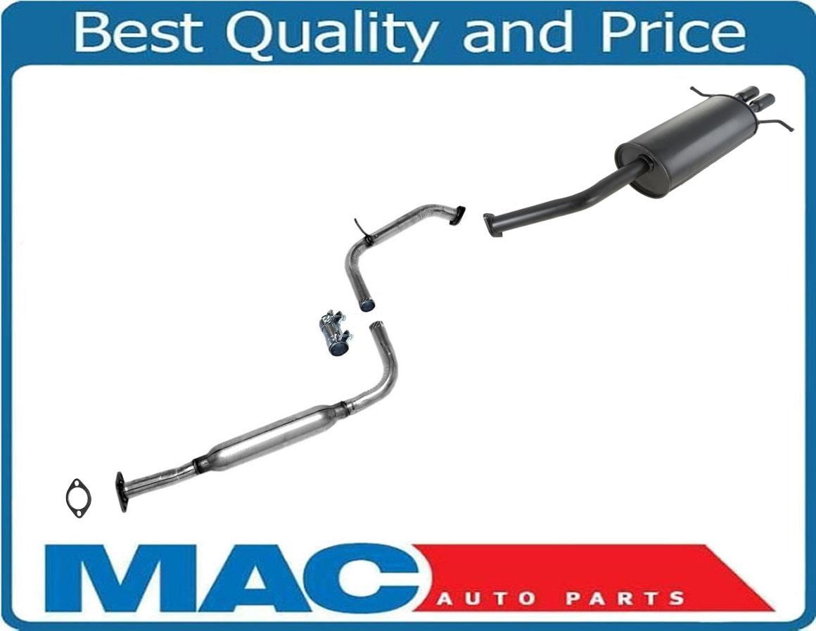 New Muffler Exhaust Pipe System for Mazda 626 Mazda MX6 2.5L V6 Dual Tip 1996