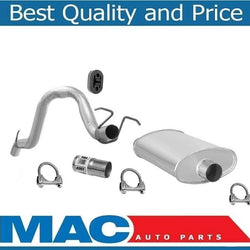 Taylor Aluminum Performance Muffler with Tail Pipe for Jeep Wrangler 1987-1996