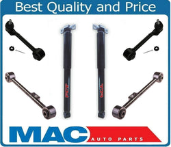 Rear Upper & Lower Forward Control Arms & Shocks For 05-10 Honda Odyssey