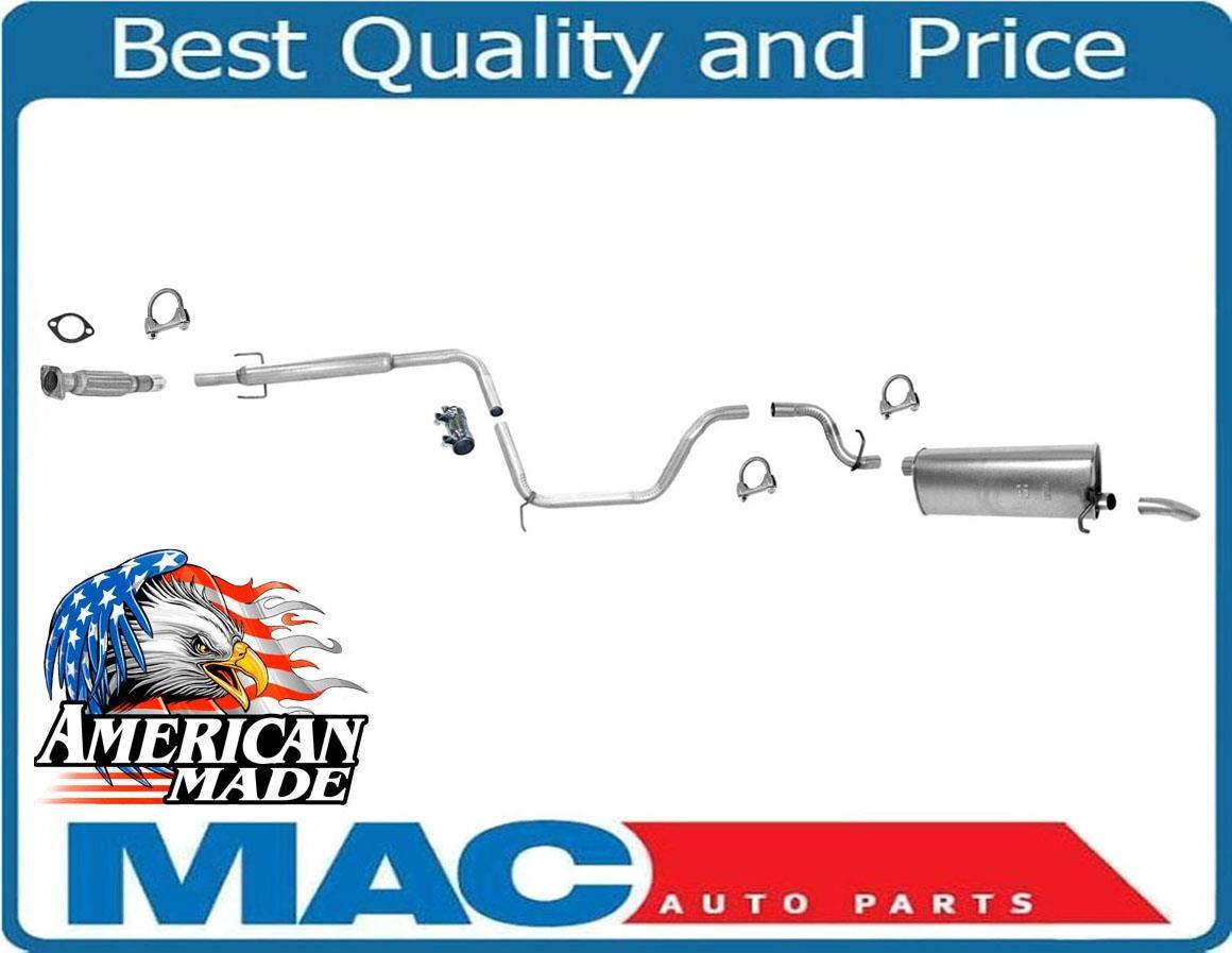 Sistema de escape HECHO EN EE. UU. para Taurus Sable Wagon SOHC con silenciador único 96-99