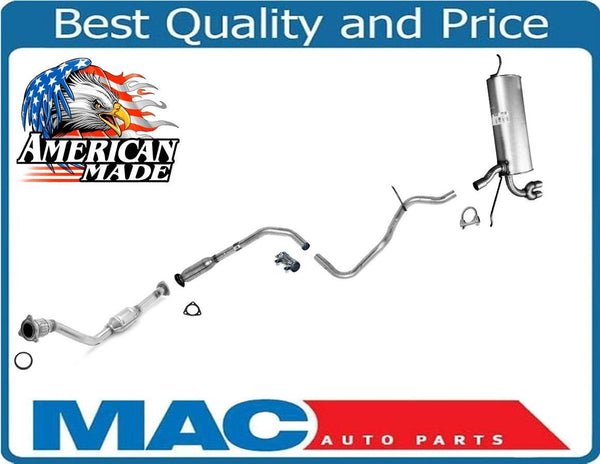 for 00-01 Grand Am 2.4L Engine Flex Pipe Converter Muffler Exhaust Pipe System