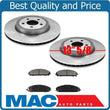 05-16 Chry 300 All Wheel Drive 345MM Front Disc Brake Rotor & Ceramic Brake Pads