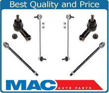 Inner & Outer Tie Rods Sway Bar Links For 04-11 Endeavor AWD or FWD 6Pc