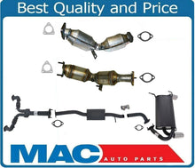 Full Exhaust System Left Right Converters Y Pipe Muffler For Infiniti G35 03-04