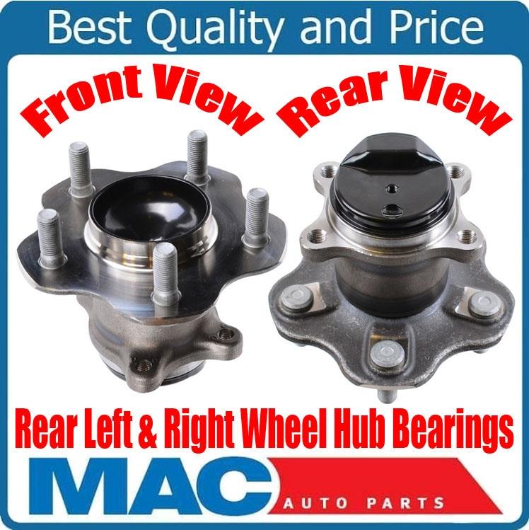 (2) 100% New REAR Wheel Bearing & Hub Assembly For 13-16 Nissan Sentra