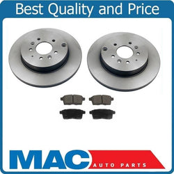 (2) Rear Brake Rotors & Ceramic Pads 100% All New for Mazda CX-9 07-15