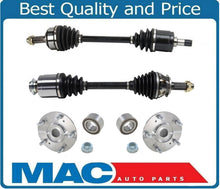 Kit de cubo de rueda y ejes CV delanteros izquierdo y derecho para Acura TSX 2.4L 2004-2008