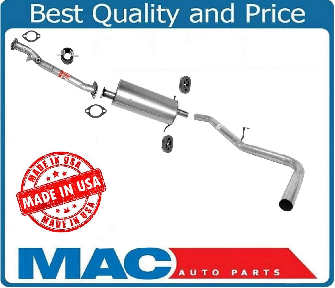 Muffler Exhaust System For 98-00 Nissan Frontier 2.4L Ext Cab 4X4 FEDERAL EMISS.