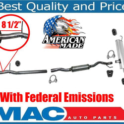 New Exhaust Pipe Muffler System for Nissan Rogue 08-13 With Federal Emiissions