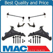 98-04 C70 98-00 S70 Control Arm Ball Joints Tie Rods Sway Bar Links 6Pc Kit