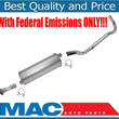 Brand New Rear Muffler for Toyota 4Runner 3.0L Federal Emissions After 8/91-1995