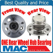 (1)  Rear Hub Bearing Assembly Rear Drum Brakes for 97-03 Buick Century