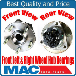 (2)  Wheel Bearing Hub F for 04-12 Malibu With 4 Wheel Anti Lock Brakes