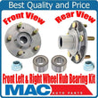 (2) New FRONT Wheel Bearing With Hub Kits for Acura 3.5RL 96-04 & 3.2TL 96-98