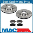 Front Brake Disc Rotor Rotors Ceramic Brake Pads Set For Mazda CX-5 13-15
