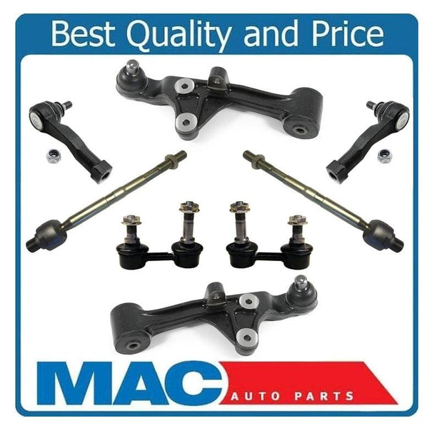 Lower Control Arms Sway Bar Links Tie Rods for KIA Sedona 2002 2003 2004 2005
