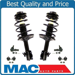 92-94 Fits Toyota Camry Loaded Spring Strut and Mount Tie Rods Sway Bar 6pc