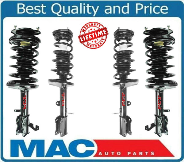 Fits Toyota Corolla Chevrolet Prizm Front and Rear Quick Spring Strut and Mount