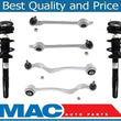 Front Complete Struts Lower Control Arms With Ball Joints For 01-03 BMW 525I