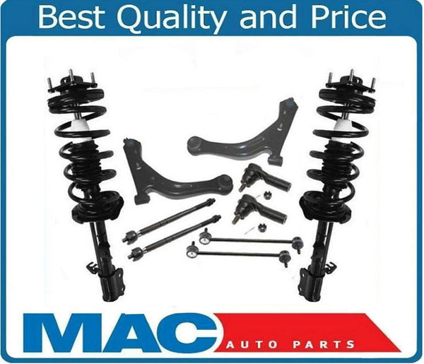 For 05-07 Escape Control Arm Tie Rod Sway Bar Link Complete Strut Assembly 10Pc