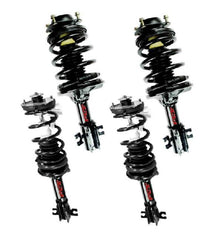Fits 1991-1996 Ford Escort Front & Rear Complete Spring Strut and Mount Assembly
